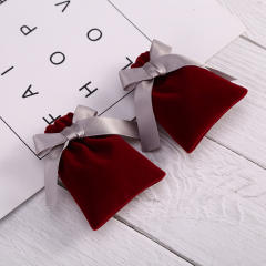 Thick flannel jewelry bag