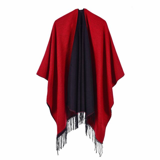 Winter autumn warm shawl for women