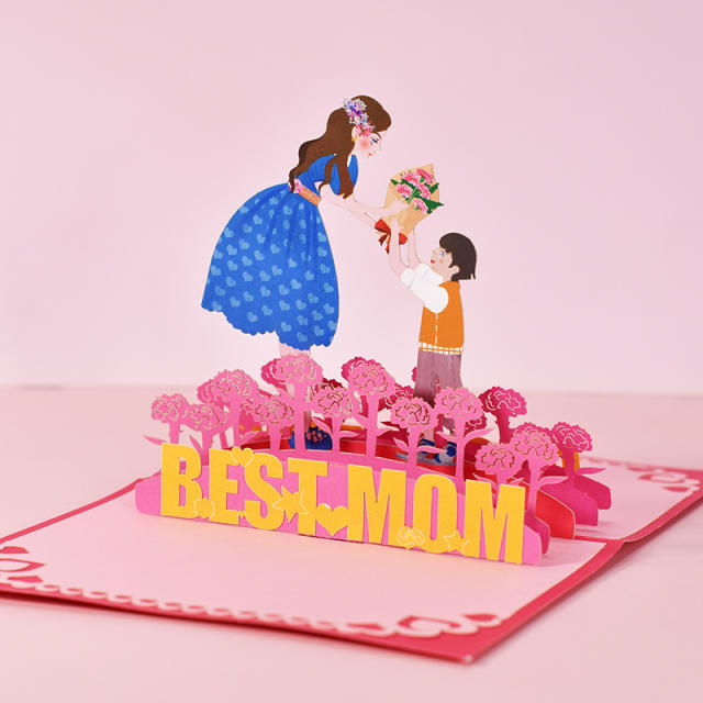 Best mom mother's day greeting card