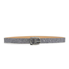 Personality bling women buckle belt