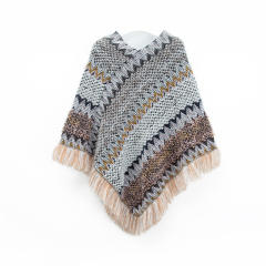 National design corchet shawl scarf for women
