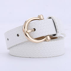 Creative horseshoes buckle belts
