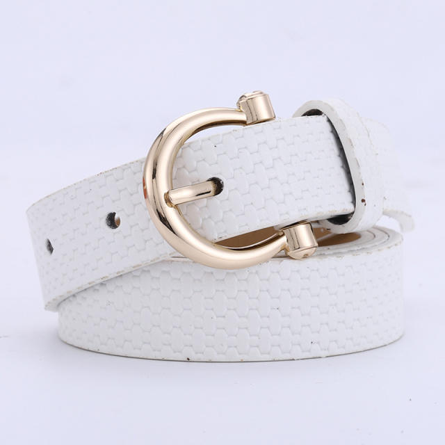 Creative horseshoes buckle belts