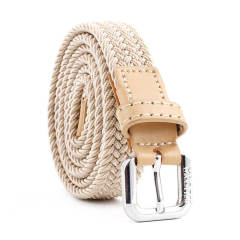 Casual braided belt