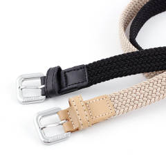 Casual braided belt