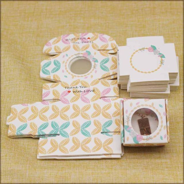 Handmade jewelry box gift box