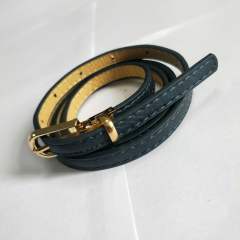 Elegant dress skinny knot belt
