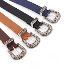Vintage horseshoe bucklet belt