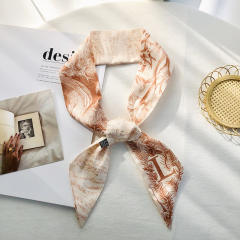 Inital letter skinny neckerchief