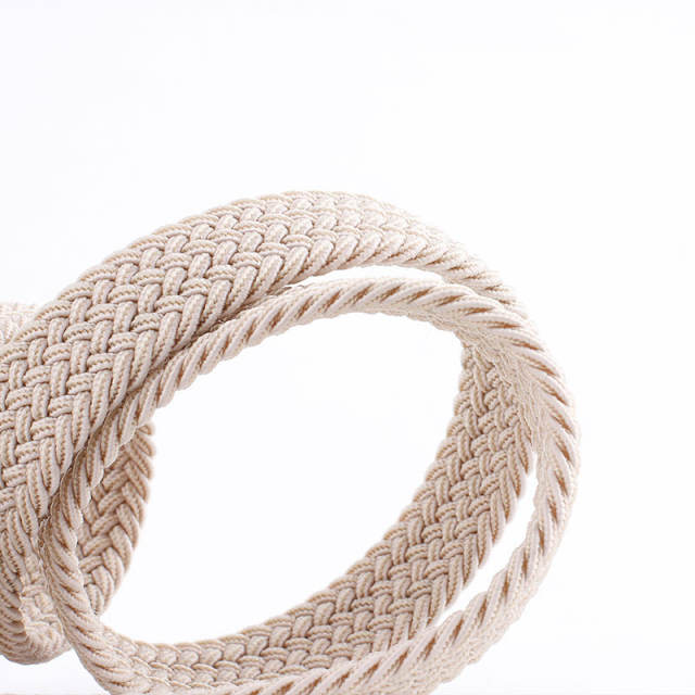 Casual braided belt