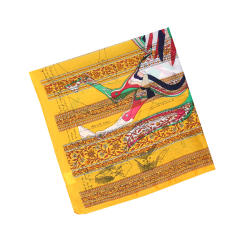 53cm unicorn pattern square scarves