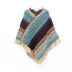 National design corchet shawl scarf for women