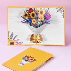 3D Mother's Day greeting card