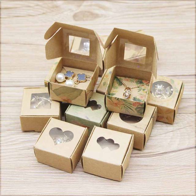 Handmade jewelry box gift box