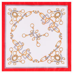 53cm classic ins satin square scarves