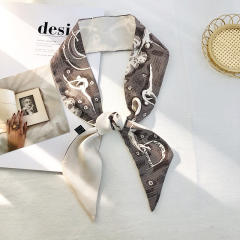 Inital letter skinny neckerchief