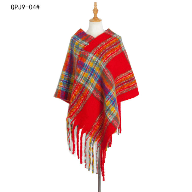 Occident fashion winter shawl scarf