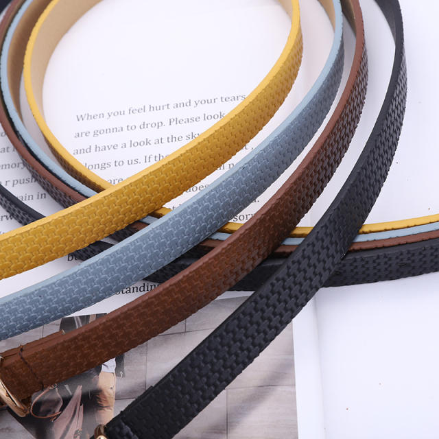 Creative horseshoes buckle belts