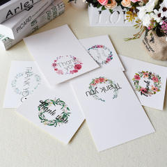 6pcs set thank you card