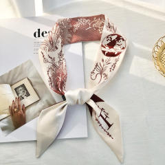 Inital letter skinny neckerchief