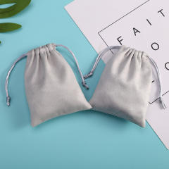 Flannel jewelry bag