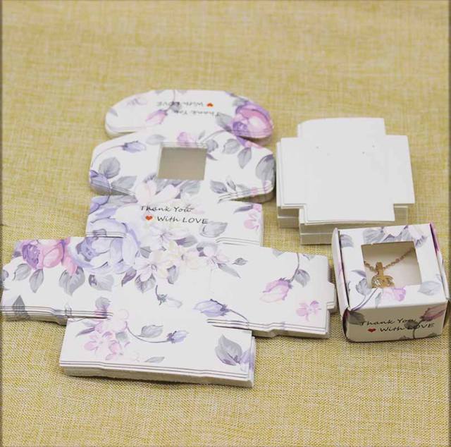 Handmade jewelry box gift box