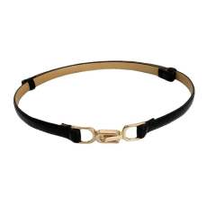 Elegant PU leather cinch belt