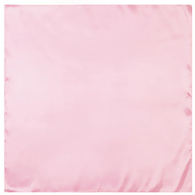 60cm plain color satin square scarves