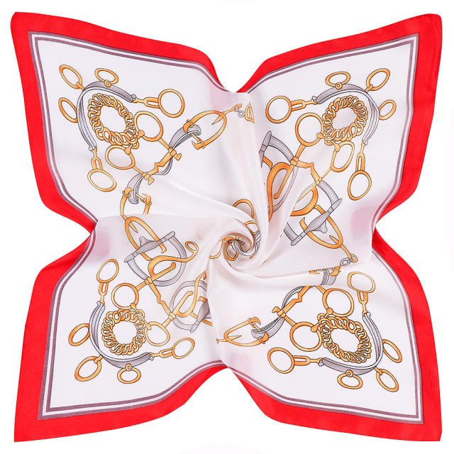 53cm classic ins satin square scarves