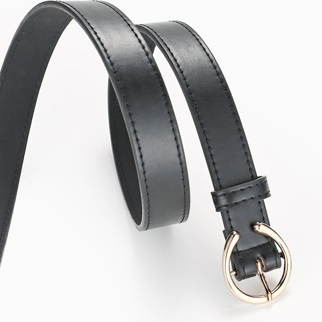 INS concise korean C shape buckle belt