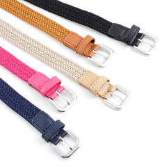 Casual braided belt