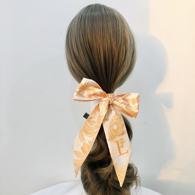 Inital letter skinny neckerchief