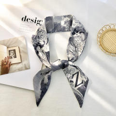 Inital letter skinny neckerchief