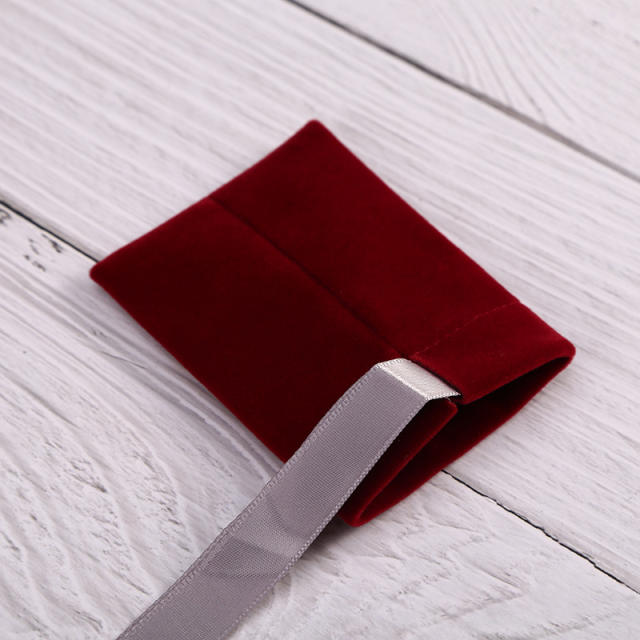 Thick flannel jewelry bag