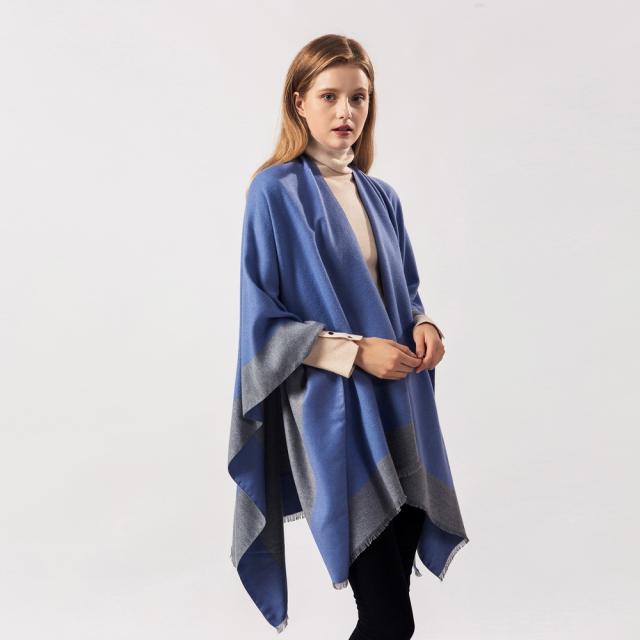 Winter autumn warm shawl for women
