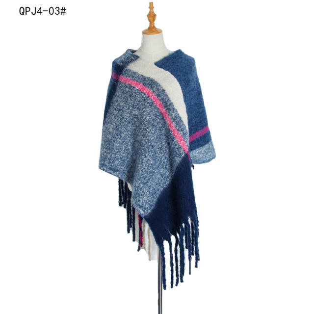 Occident fashion winter shawl scarf