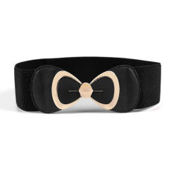 Easy match dress bow belt