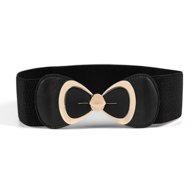 Easy match dress bow belt