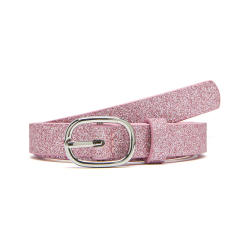 Personality bling women buckle belt