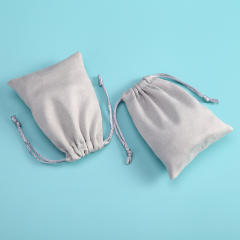 Flannel jewelry bag