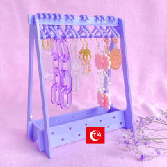 INS creative clear earring display