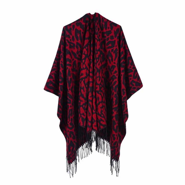 Winter autumn warm shawl for women