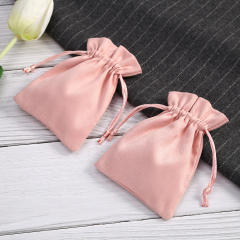 Flannel pouch pocket jewelry bag
