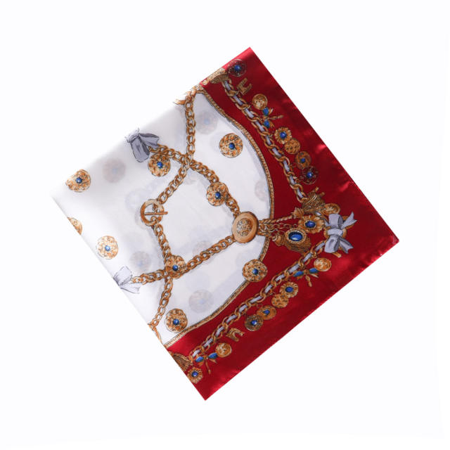 53cm Korean fashion patterned square scarves