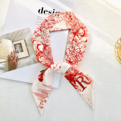Inital letter skinny neckerchief