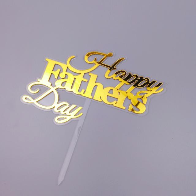 Fatger's day mother's day cake toppers