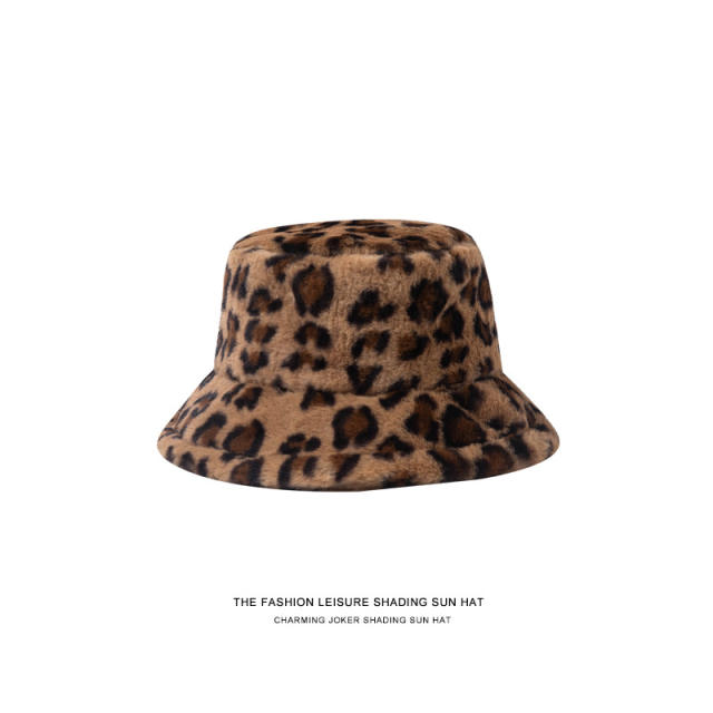 Fashion warm bucket hat