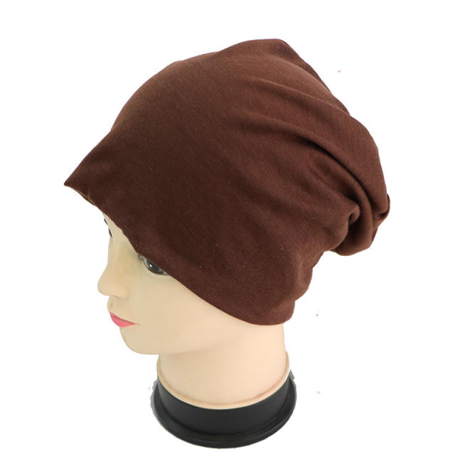 Candy color koran fashion Beanie Cap