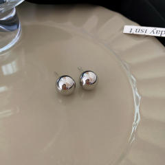 Cute ball ear studs