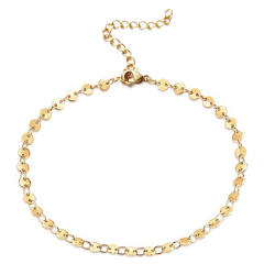 Korean fashion boho dainty stainless steel bracelet